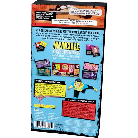 Invincible: Escape from Mars - Intergalactic Showdown Board Game - Picture 8 of 8